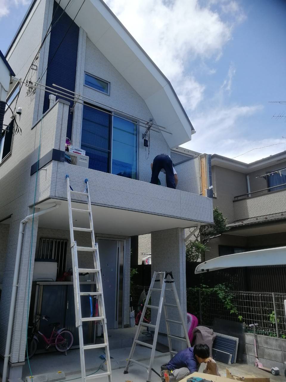 大型バルコニー工事　♯1