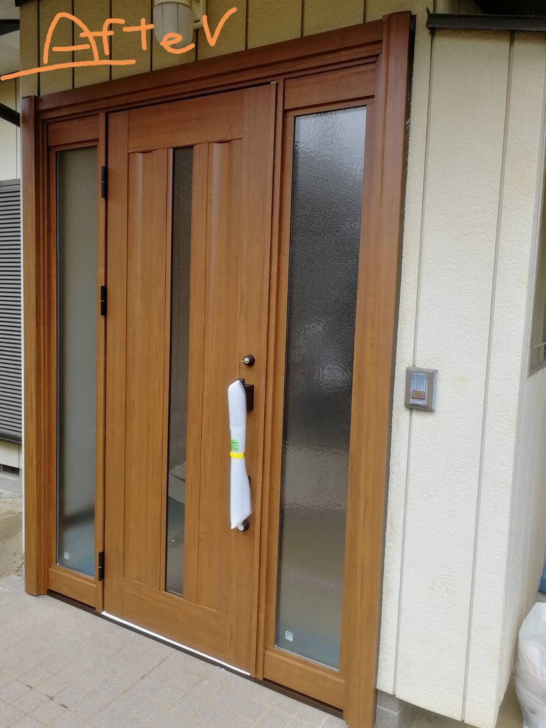 玄関引戸→玄関ドア