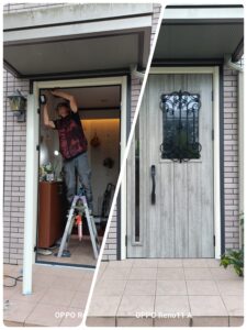 玄関ドア工事